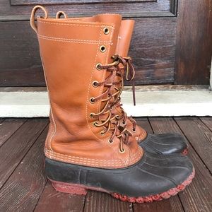 LL Bean Duck boots, size 8